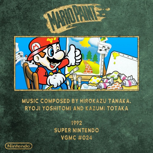 BGM 3 // Mario Paint (1992) Listen to music