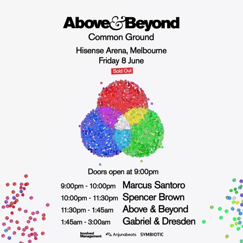 Marcus Santoro @ Above & Beyond: Common Ground (Hisense Arena, Melbourne - 08/06/18)