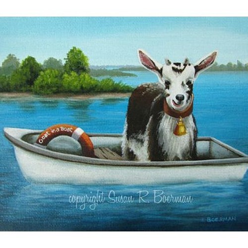 Jimmy fallon two goats in a boat sale