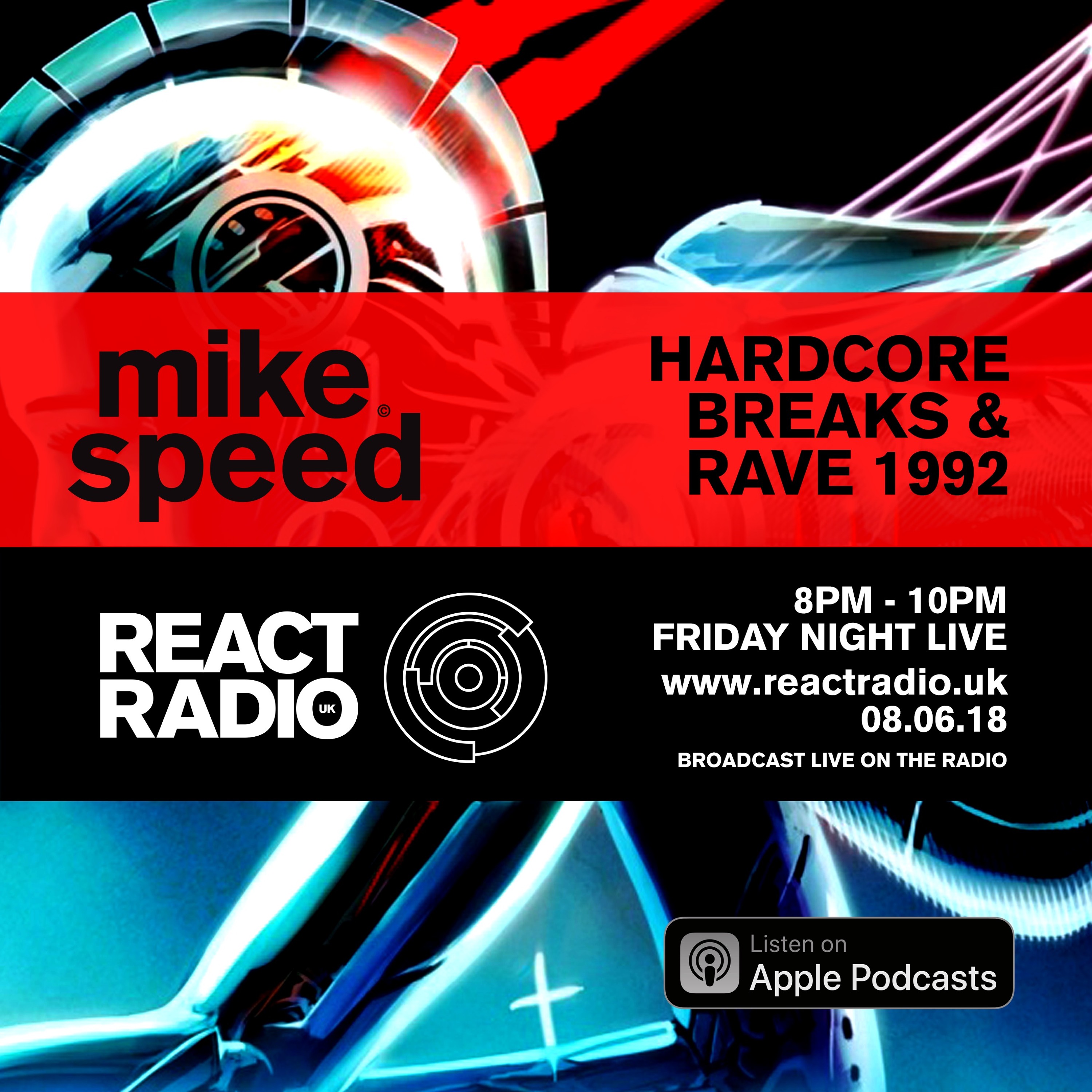 Mike Speed | React Radio UK Show | www.reactradio.uk | Underground & Oldskool Beats