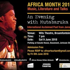 Mutabaruka - Dis Poem [Live in Johannesburg 2018]