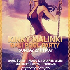 Fourjak: Live @ Kinky Malinki Bali, Cocoon Beach Club, Bali, 27.05.2018