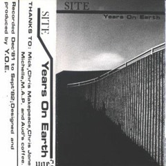 YEARS ON EARTH  ''Lost Letters''  1982