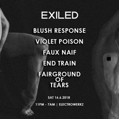 09/06/18 - Faux Naif with special guests End Train & Fairground Of Tears