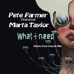 featuring Marta Taylor - What I Need - Pete's Epic Vocal Mix
