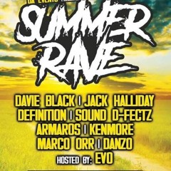 DA Events presents Summer Rave, Davie Black - Hard Techno