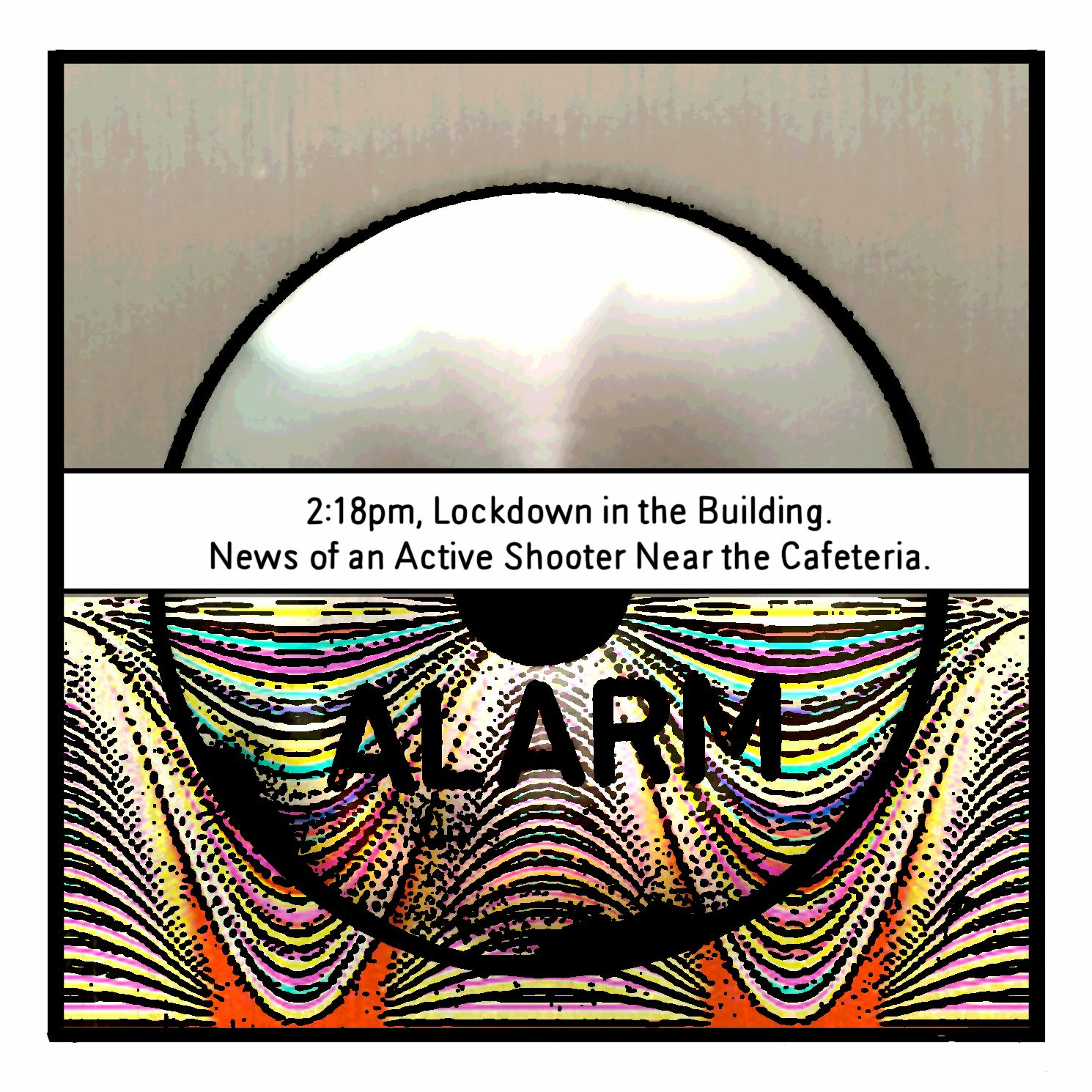 THE BUREAU: 2:18pm, Lockdown in the Building. News of an Active Shooter Near the Cafeteria. episode artwork