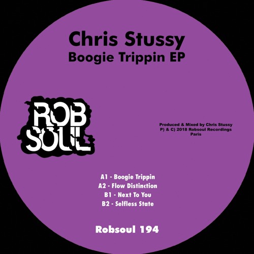 Chris Stussy - Boogie Trippin EP (RB194)