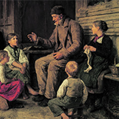 Old Man Telling Stories