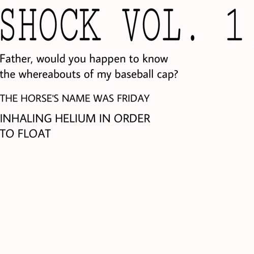Stream THE HORSE&rsquo;S NAME WAS FRIDAY by PASCALINTHISHOE | Listen 