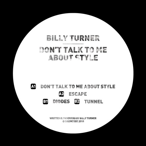 Billy Turner - Diodes - Drumcode Limited - DCLTD022