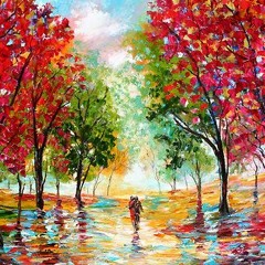 Sun-Soaked Trees