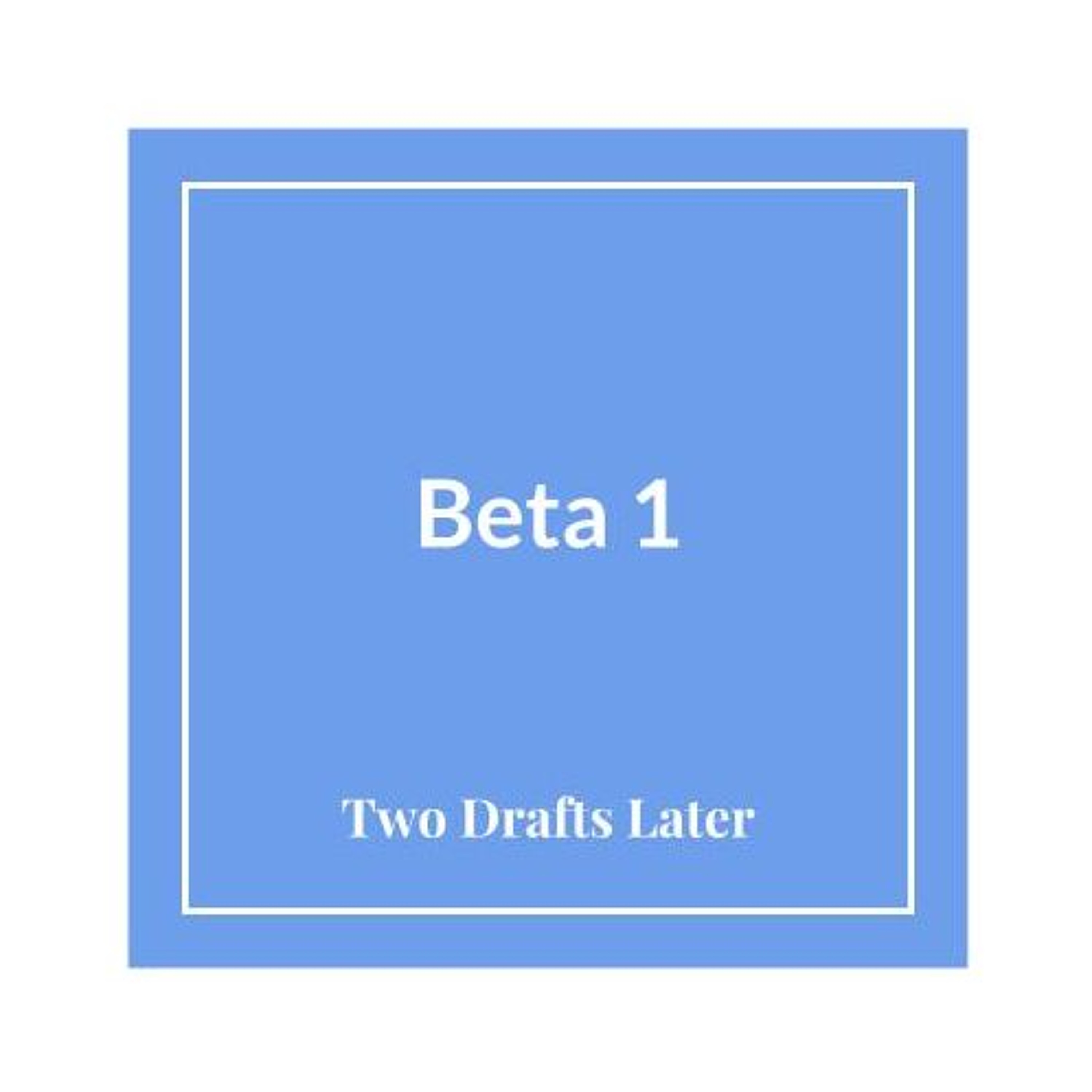 Beta Test 1 episode artwork