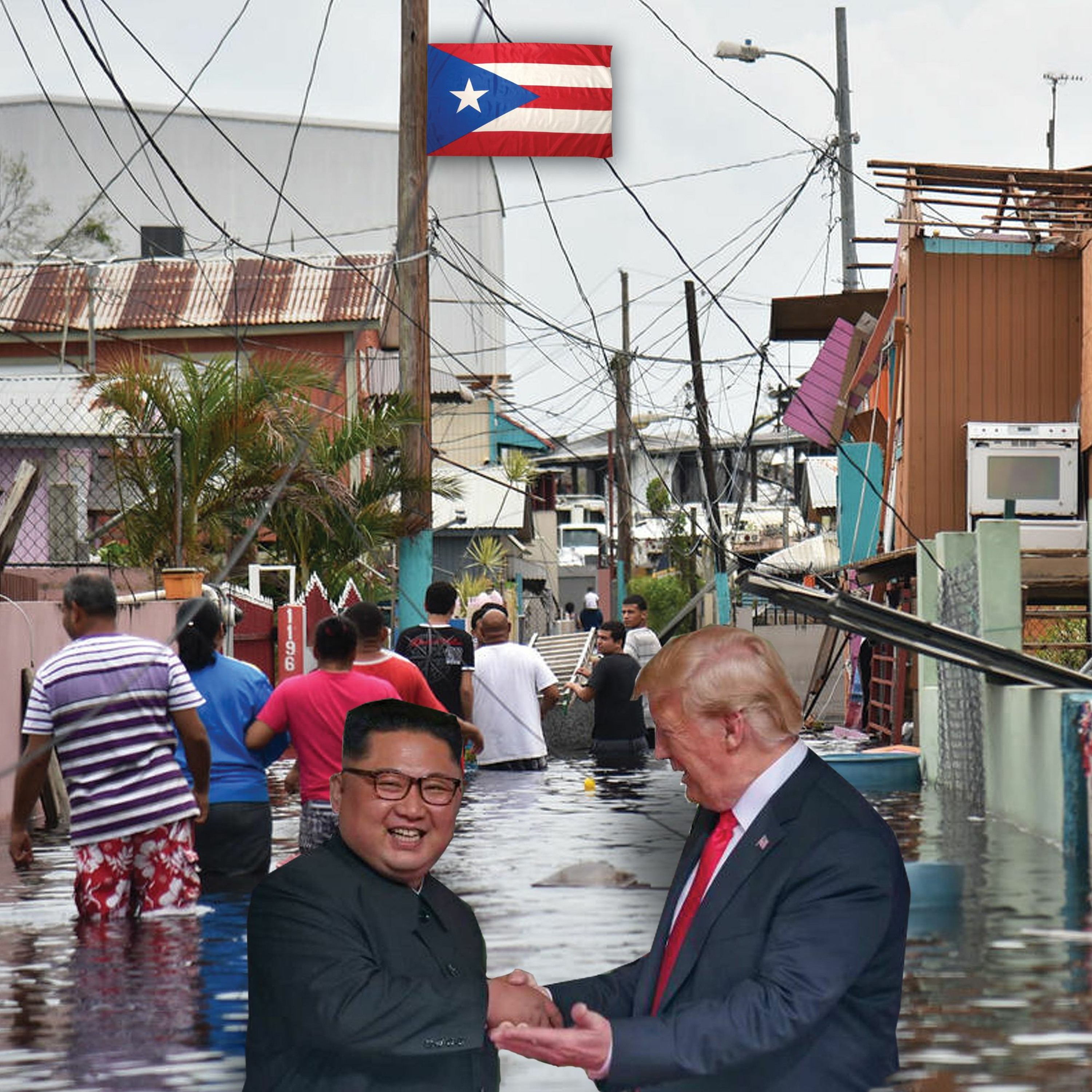 Korea Summit, Puerto Rico Ruin, 500 Palestinians Shot in the Head