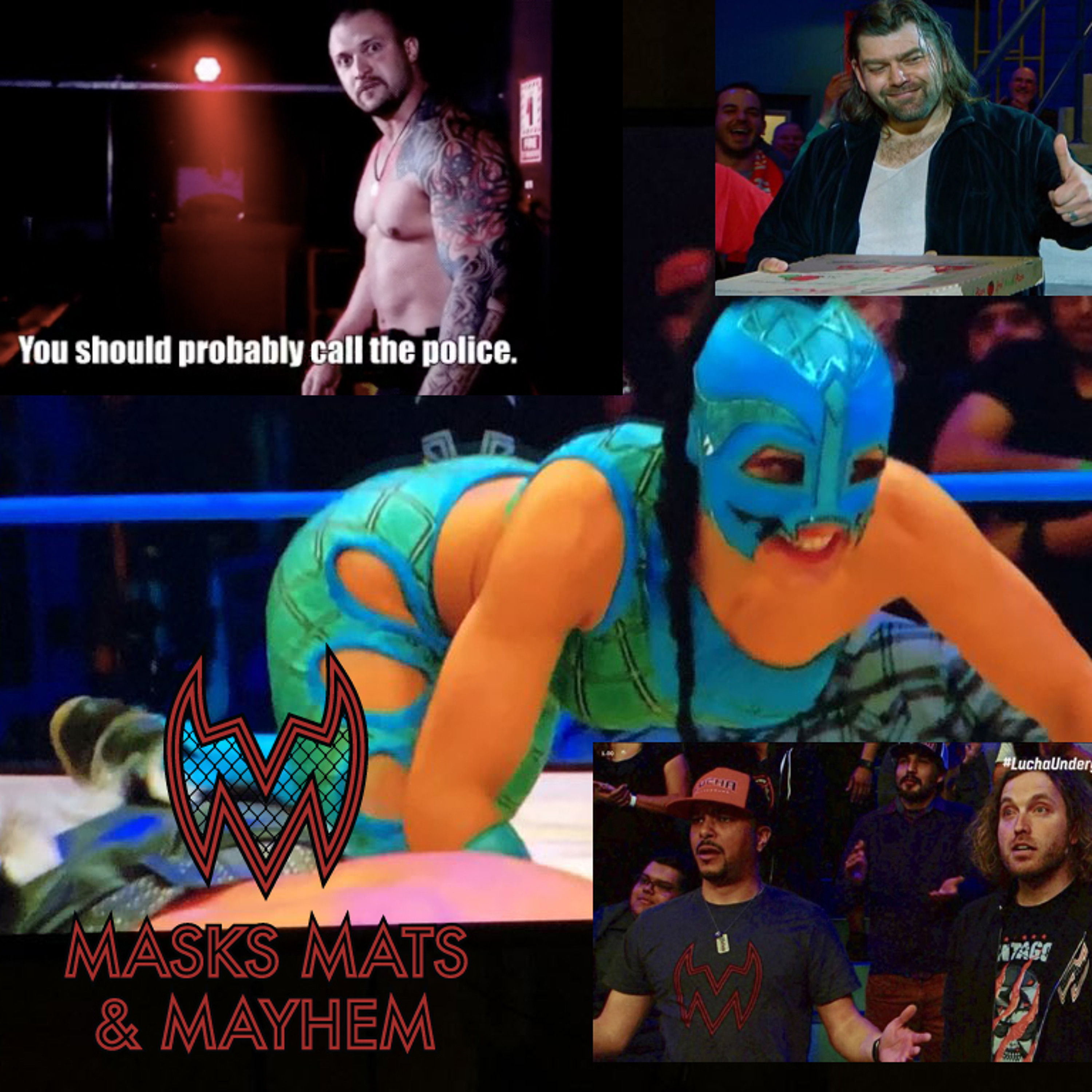 Masks, Mats & Mayhem EP#97 - Lucha Underground S4E1 Review + Aztec Warfare guest - 6-15-18