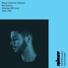 Mvson Collective Takeover: Ben Sterling - 16th June 2018