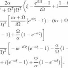 Unsolved equations