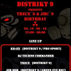 #69 DJ TechnoCommander @ DISTRIKT 9 Veranstaltung 16.06.2018 Köln