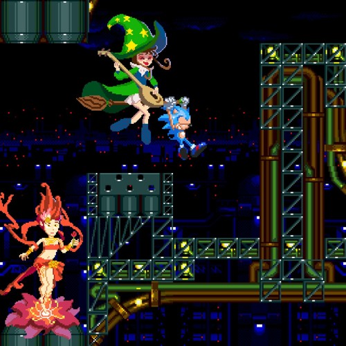 Sonic 3 & Knuckles - Chrome Gadget Zone (16-Bit vs. 8-Bit Mix)