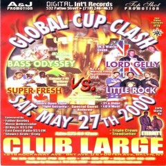 Little Rock vs Bass Odyssey 00 NYC (Global Clash) FULL AUDIO HECKLERS REMASTER