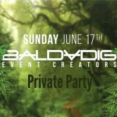 DJ Sjoerd @ exclusive private party BALDADIG 17-06-2018