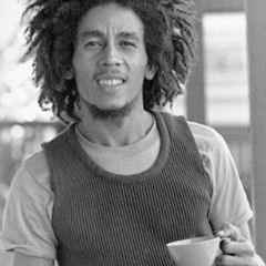 Groggy, making coffee, listening to Bob Marley.wav