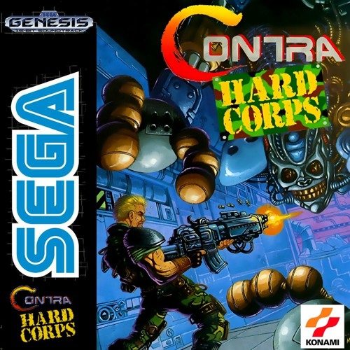 Play Genesis Contra - Hard Corps (USA) Online in your browser