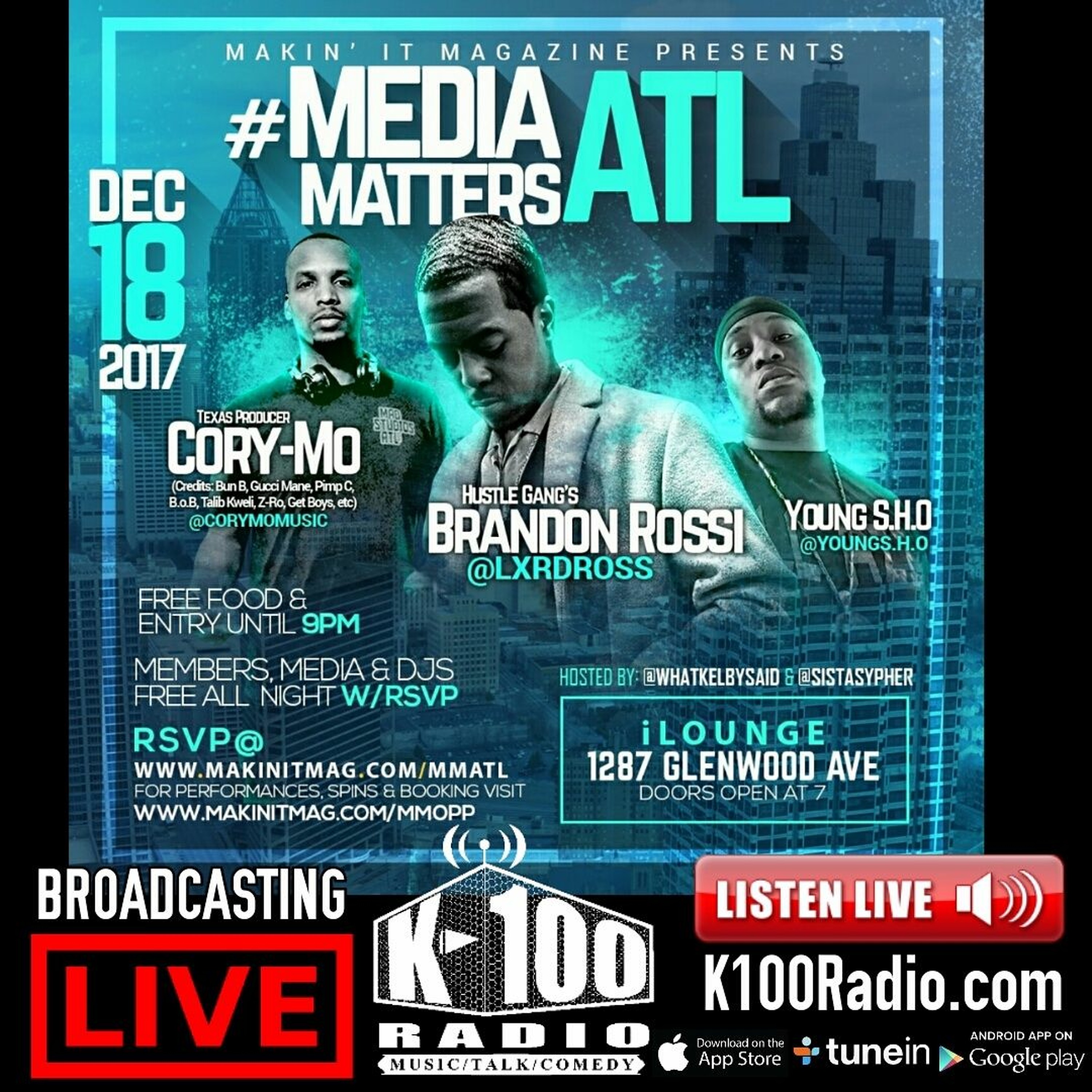 Makin'It Magazine #MMATL Interview with Brandon Rossi episode artwork