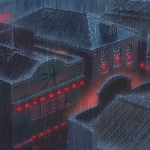 the rain