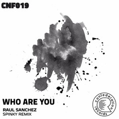 Raul Sanchez - Who Are You (Original Mix)