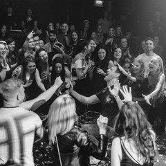 Waving through a window