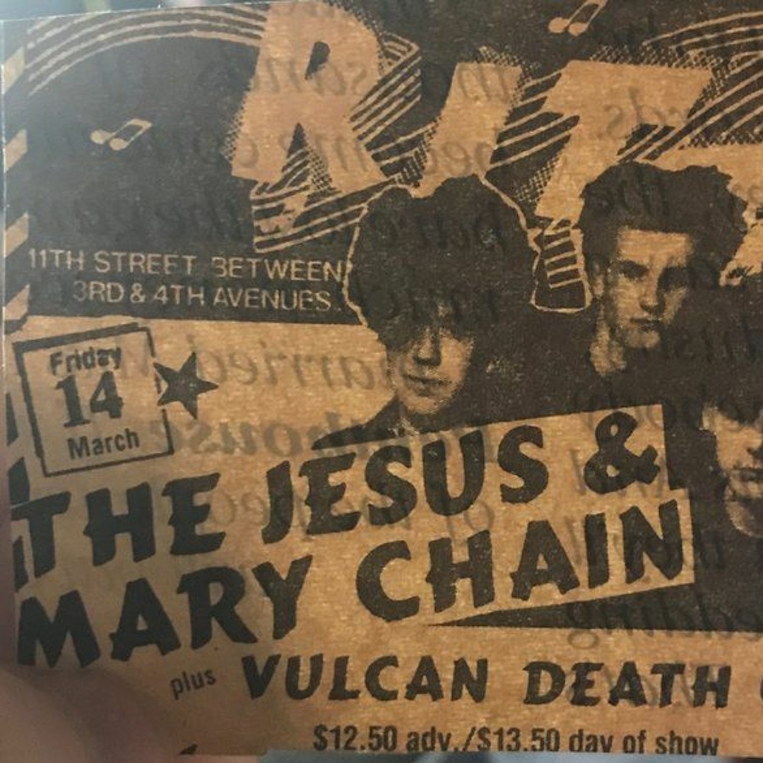 Stream The Jesus and Mary Chain at The Ritz 03-14-1987 by