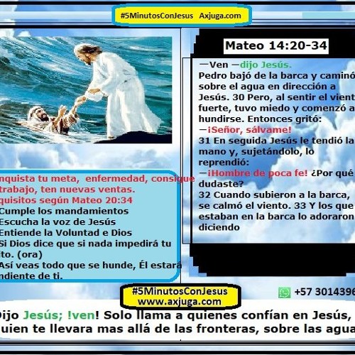 Stream Mateo 14 22 - 36 La fe es una herramienta de vida, y el ...