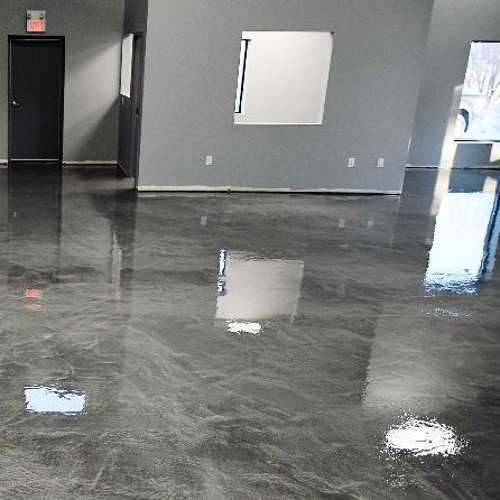 Zeraus Diy Epoxy Floor Metallic Installation By Hudson Valley