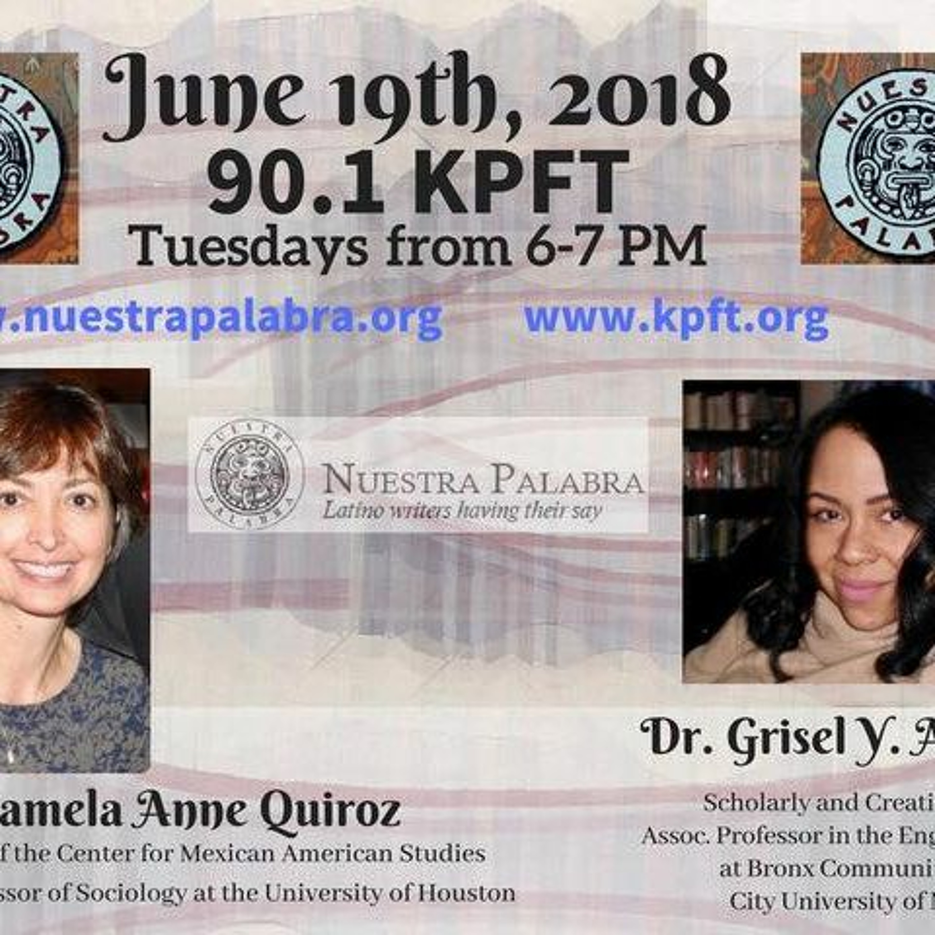 Nuestra Palabra: Latino Writers Have Their Say w/ Tony Diaz