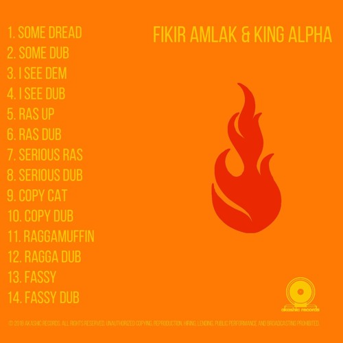 Fikir Amlak & King Alpha - Ras Up & Ras Dub