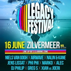 Greg S. @ Legacy Festival (90's Clubbing Stage) 16-6-2018