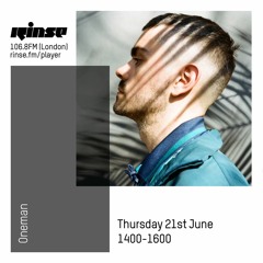 Rinse FM 21st June 2018