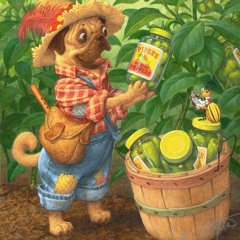 and he was staring into the eyes of his own pickle