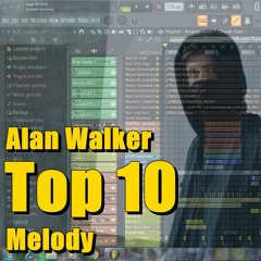 Alan Walker Top 10 Melody [Midi + FLP]
