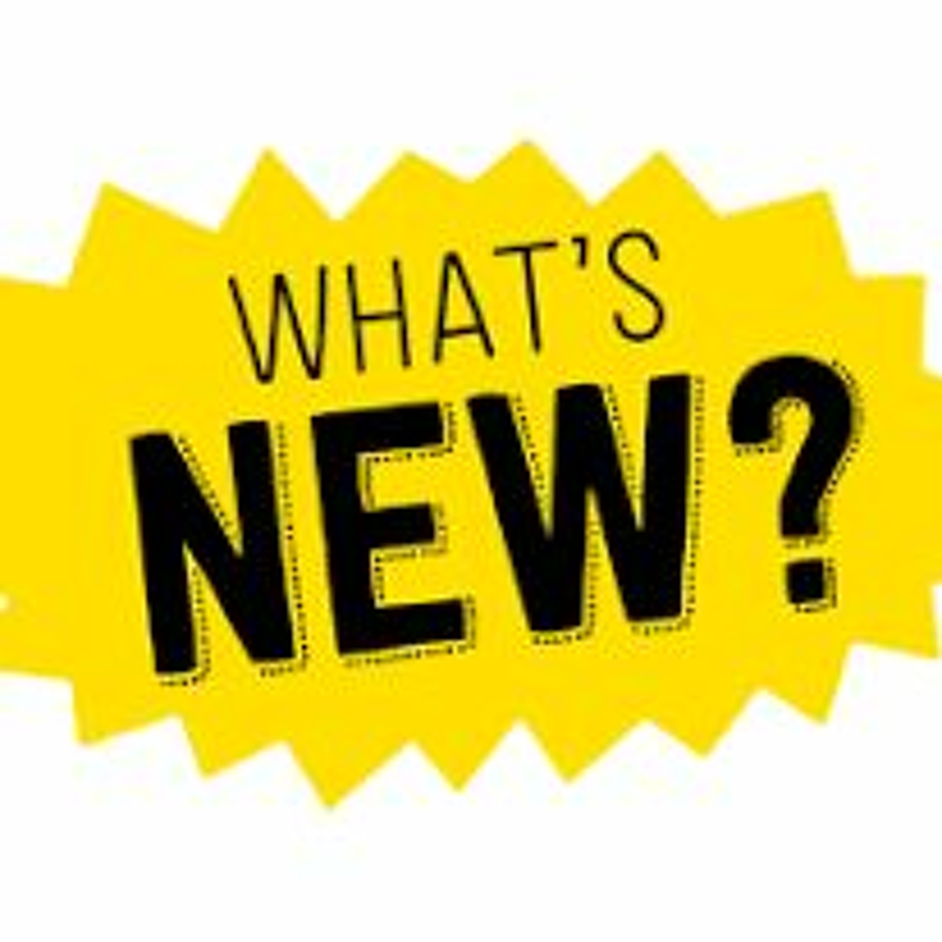 WHAT'S  NEW episode artwork
