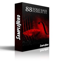 SampleHero - 88 Solo Bass Horror SFX