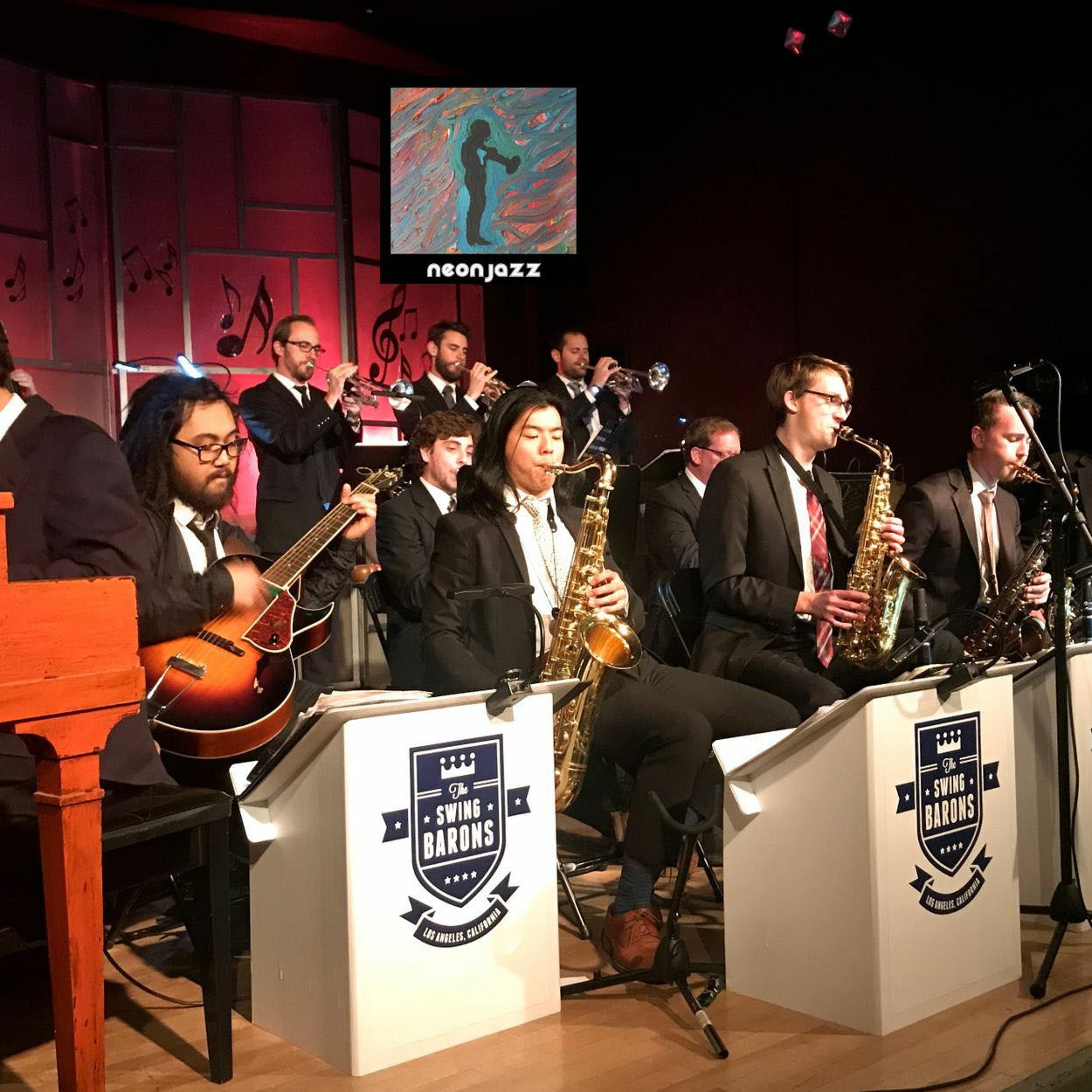 Adam Lee of the L.A. Swing Barons Plugs Neon Jazz episode artwork