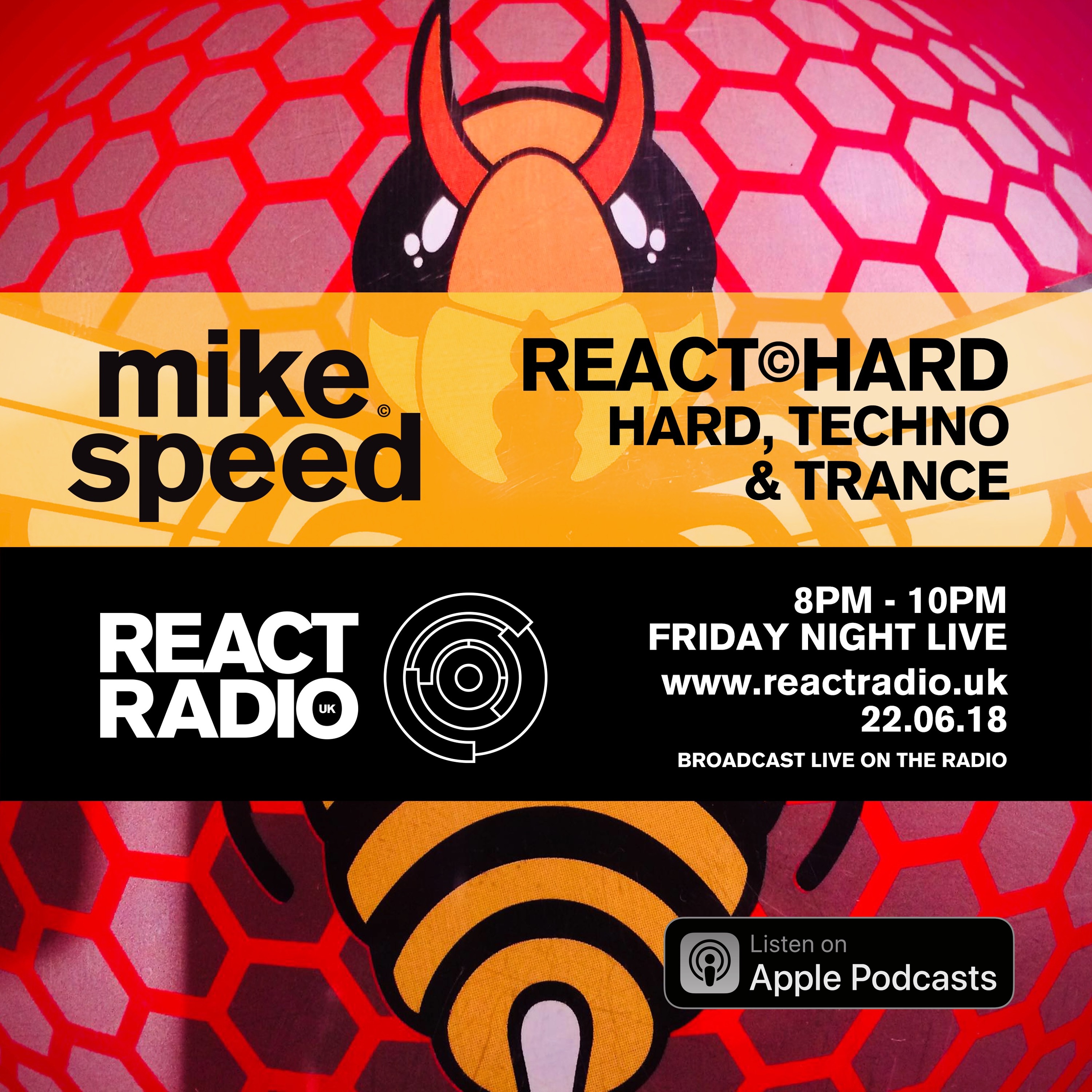 Mike Speed | React Radio UK Show | www.reactradio.uk | Underground & Oldskool Beats