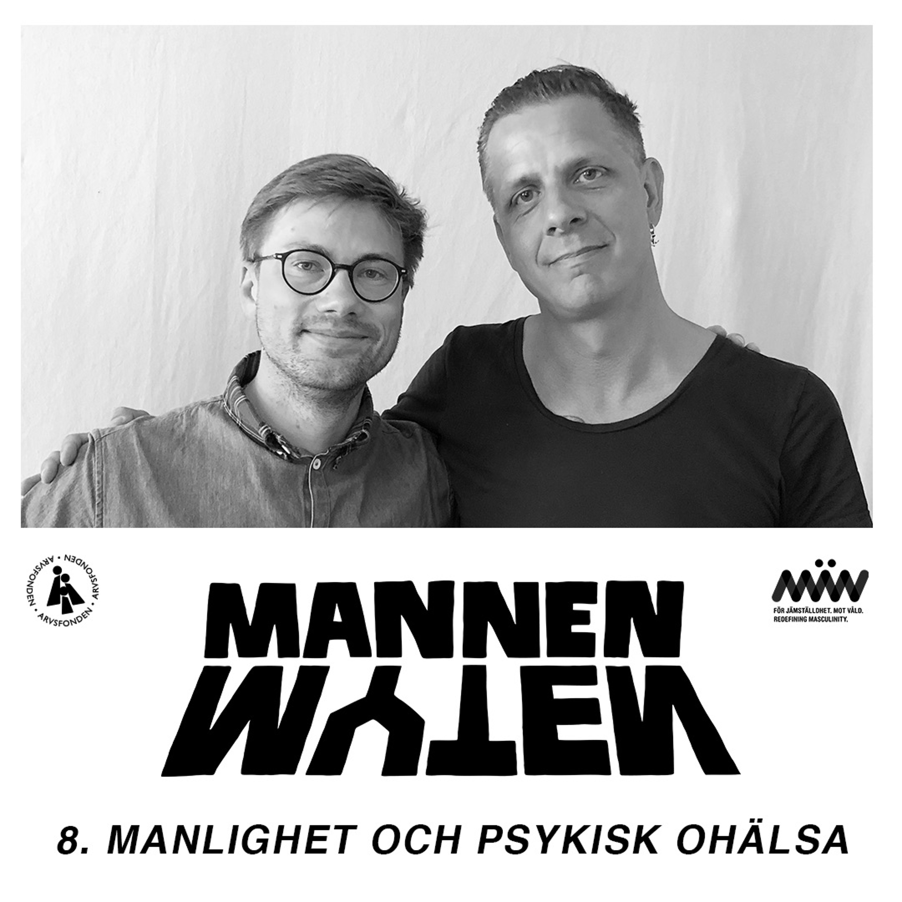 cover of episode 8. Manlighet och psykisk ohälsa