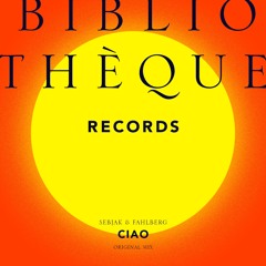 Sebjak & Fahlberg - Ciao - OUT NOW EXCLUSIVELY ON BEATPORT!