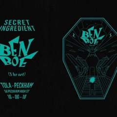 Ben boe (not quite live) @ Secret Ingredient