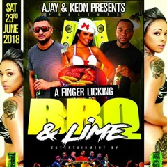 AJAY & KEON BBQ & LIME AT WEST VYBZ SPORTS BAR SLINGERZ FAMILY LIVE JUNE 2018