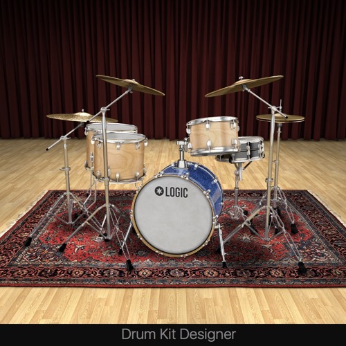 Logic Drum Kit Designer - Metal Drum Sample