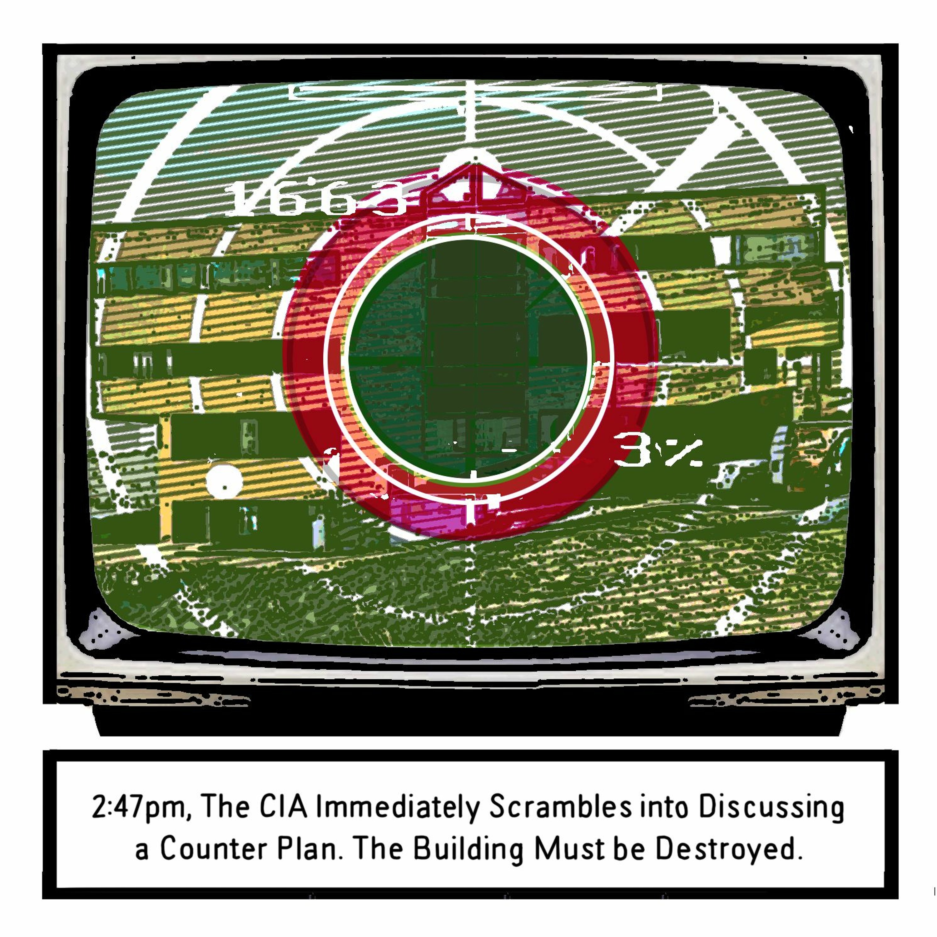 THE BUREAU: 2:47pm, The CIA Immediately Scrambles into a Counter Plan. The Bldg Must Be Destroyed. episode artwork